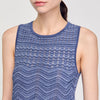 Lulu Glitter Knit Jumper Royal Blue