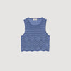 Lulu Glitter Knit Jumper Royal Blue