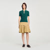 Mahee Polo Jumper Dark Green