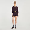 Gassin 2-In-1 Mixed Wool Jumper Brown