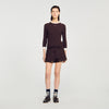 Gassin 2-In-1 Mixed Wool Jumper Brown