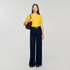 Myrelle Short-Sleeve Jumper Gold Yellow