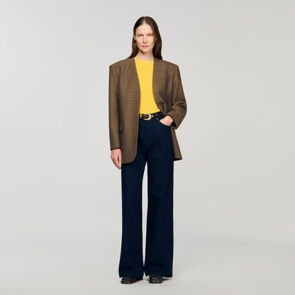 Myrelle Short-Sleeve Jumper Gold Yellow