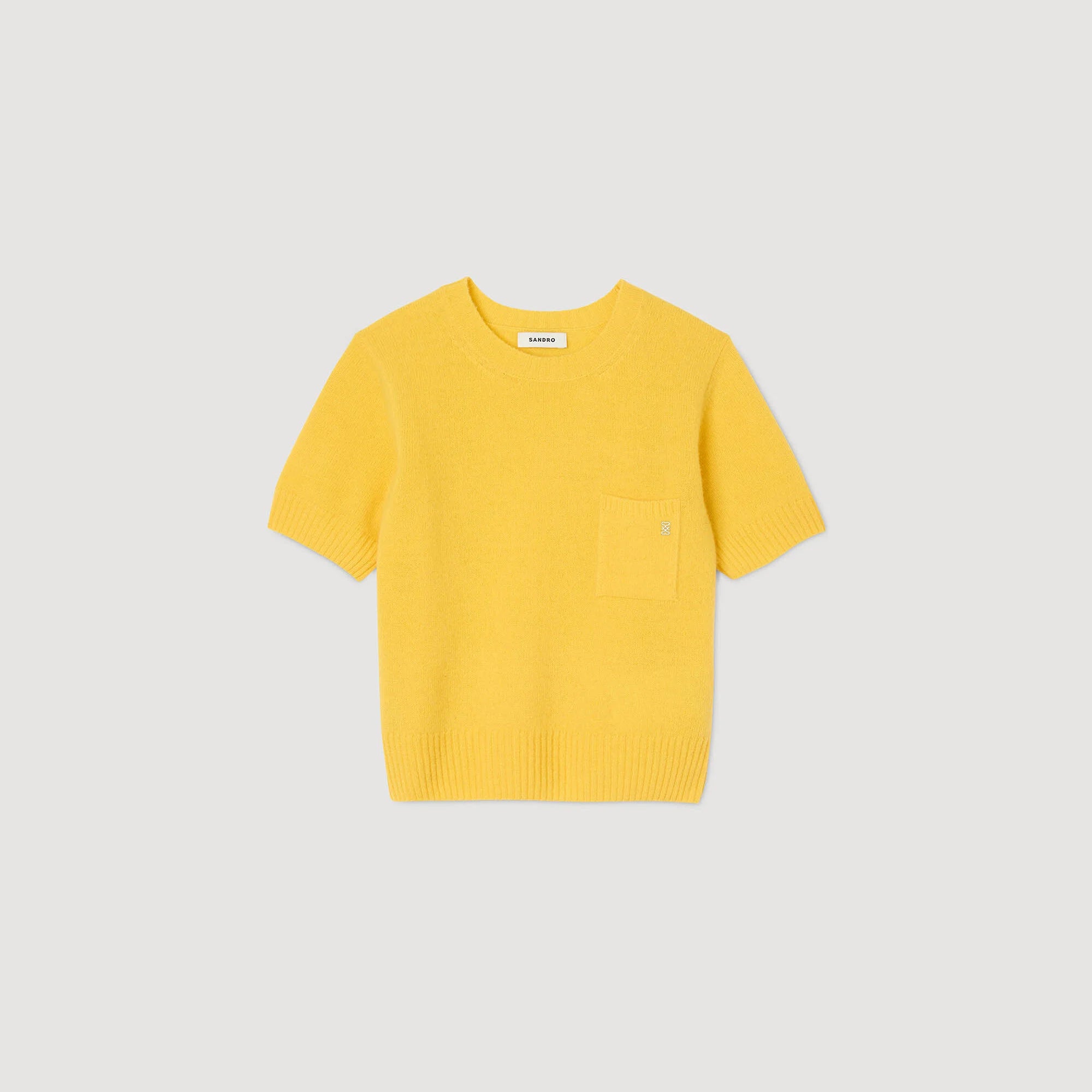Myrelle Short-Sleeve Jumper Gold Yellow