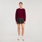 Brandon Wool And Cashmere Jumper Bordeaux