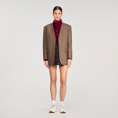 Brandon Wool And Cashmere Jumper Bordeaux