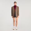 Brandon Wool And Cashmere Jumper Bordeaux