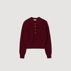 Brandon Wool And Cashmere Jumper Bordeaux