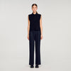 Sohan Tie-Neck Jumper Black