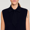 Sohan Tie-Neck Jumper Black