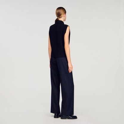Sohan Tie-Neck Jumper Black