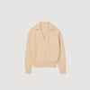 Numae Polo-Neck Jumper Beige