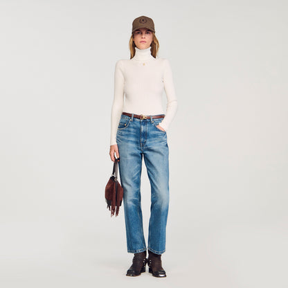 Eline Turtleneck Jumper Snow