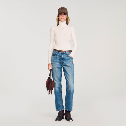 Eline Turtleneck Jumper Snow