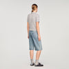Mirano Argyle Polo-Neck Jumper Grey