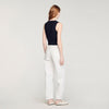 Timeo Sleeveless Short Knit Jumper BLACK