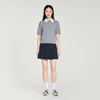 Theo Detachable Collar Wool Jumper Grey
