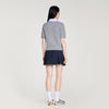 Theo Detachable Collar Wool Jumper Grey