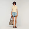 Filipe Knit Polo Shirt Vanilla