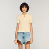 Filipe Knit Polo Shirt Vanilla