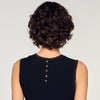 Telora Ruffled Ottoman Knit Jumper Black