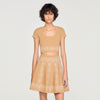 Siena Jumper With Contrast Embroidery Beige