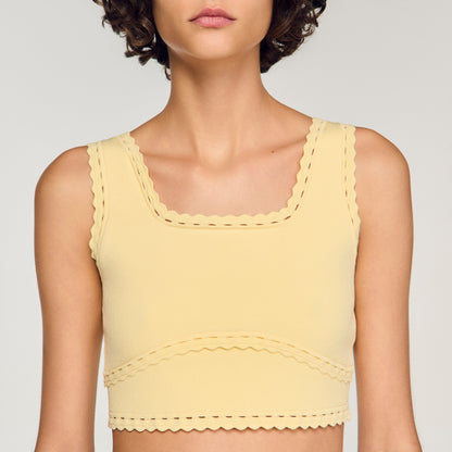 Knit Crop Top Butter