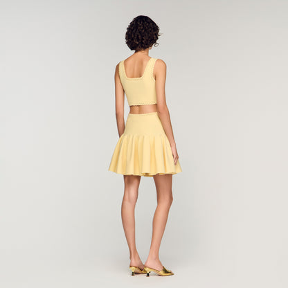 Knit Crop Top Butter