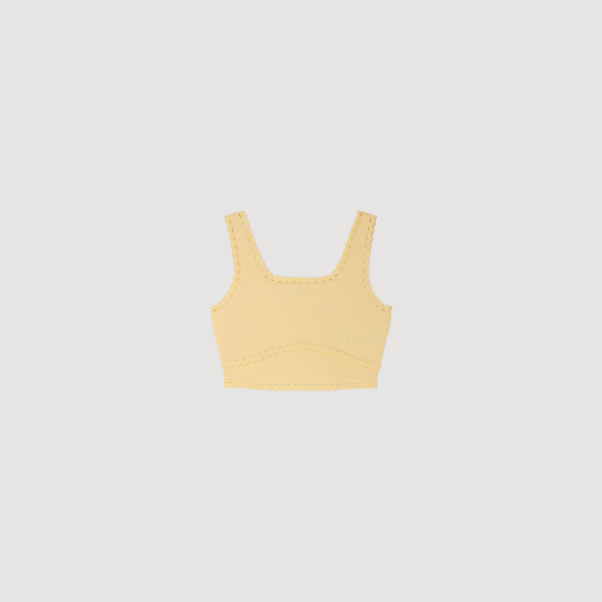 Telina Knit Crop Top Butter
