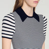 Ludo  Knit Jumper Black / Ecru