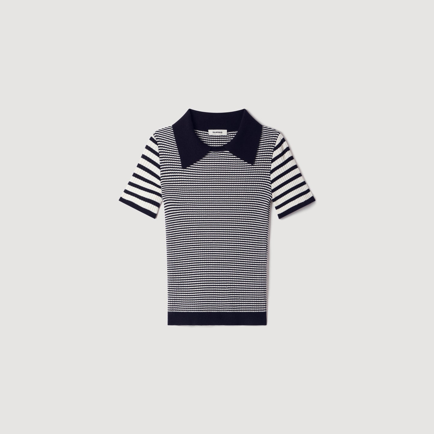 Ludo  Knit Jumper Black / Ecru