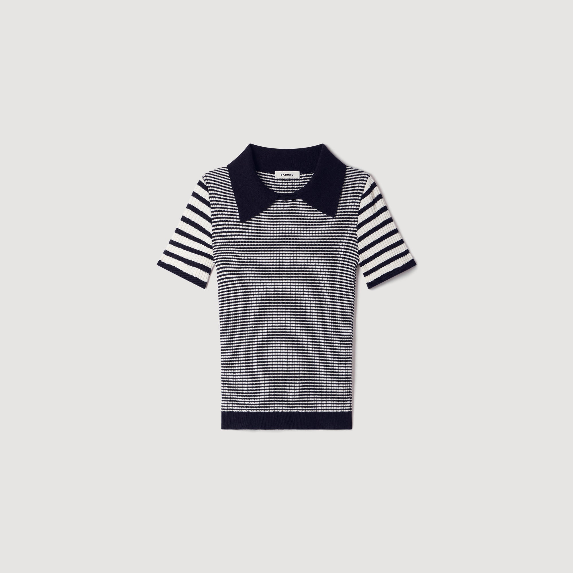 Ludo  Knit Jumper Black / Ecru