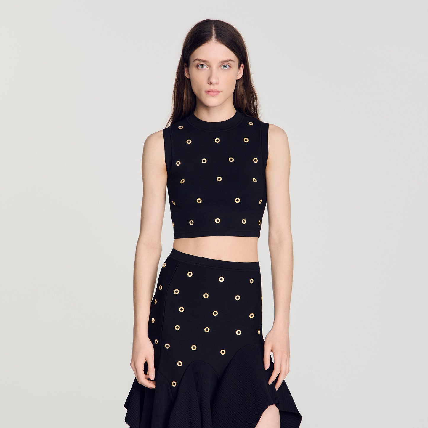 Bel  Knit Jumper Black