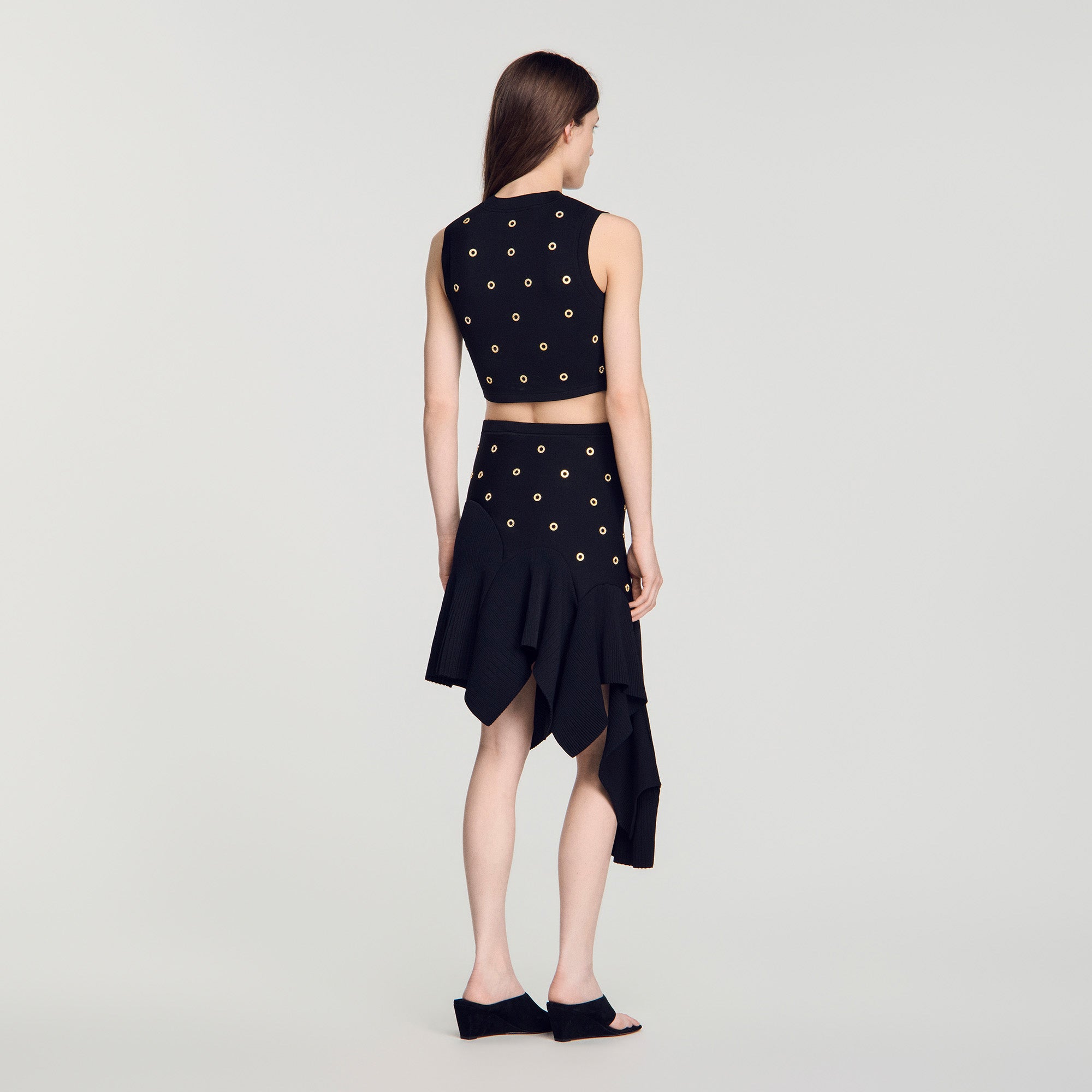 Bel  Knit Jumper Black
