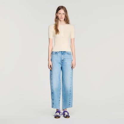 Calypsea  Knit Jumper Ecru