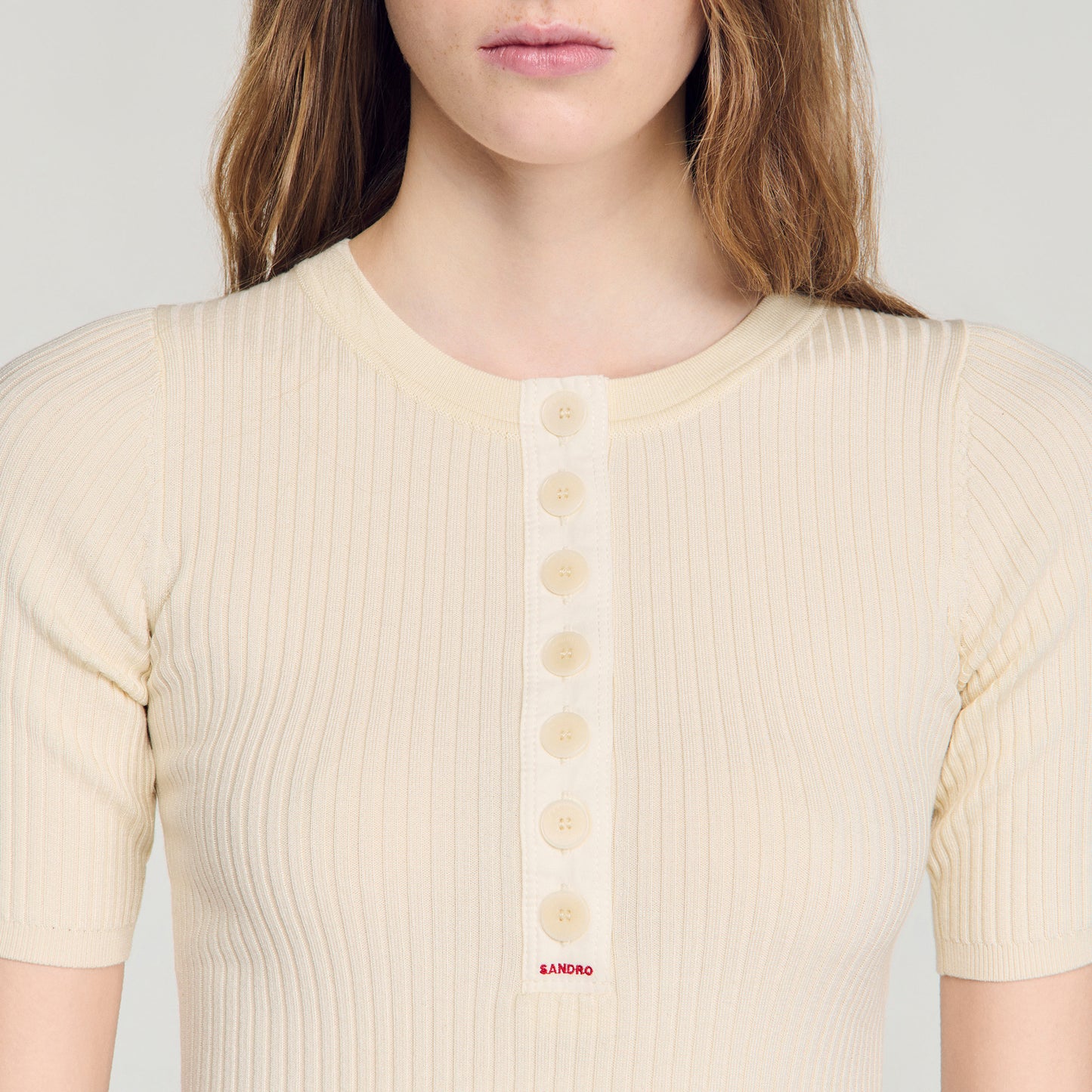 Calypsea  Knit Jumper Ecru