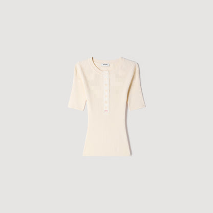 Calypsea  Knit Jumper Ecru