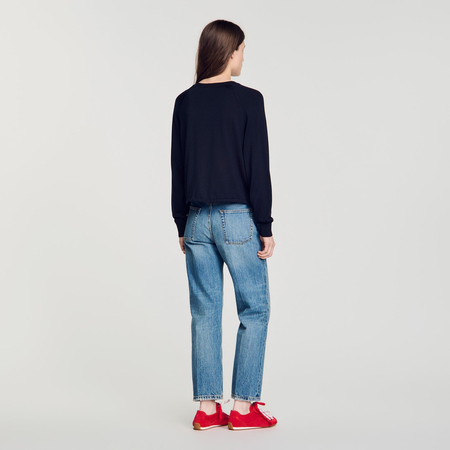 Mika  Knit Jumper Navy Blue