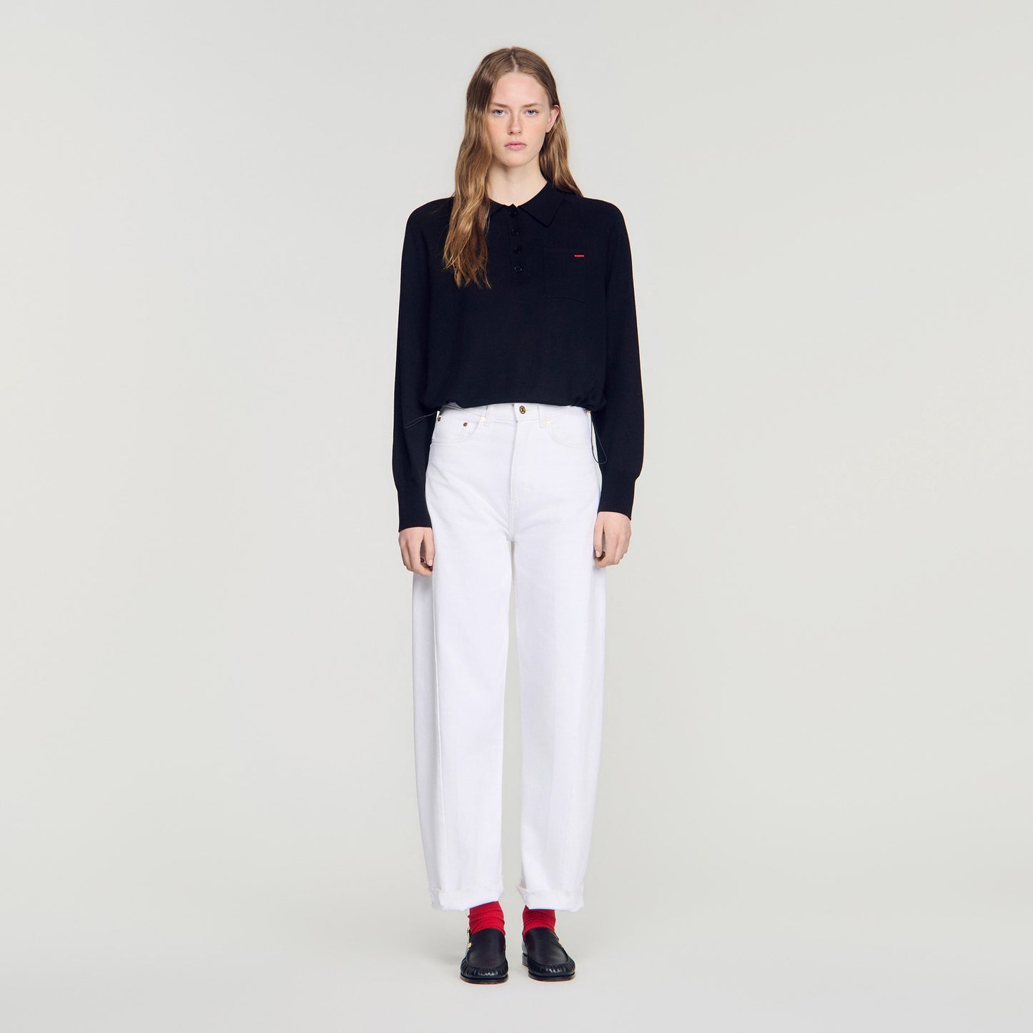 Miki  Knit Jumper Black