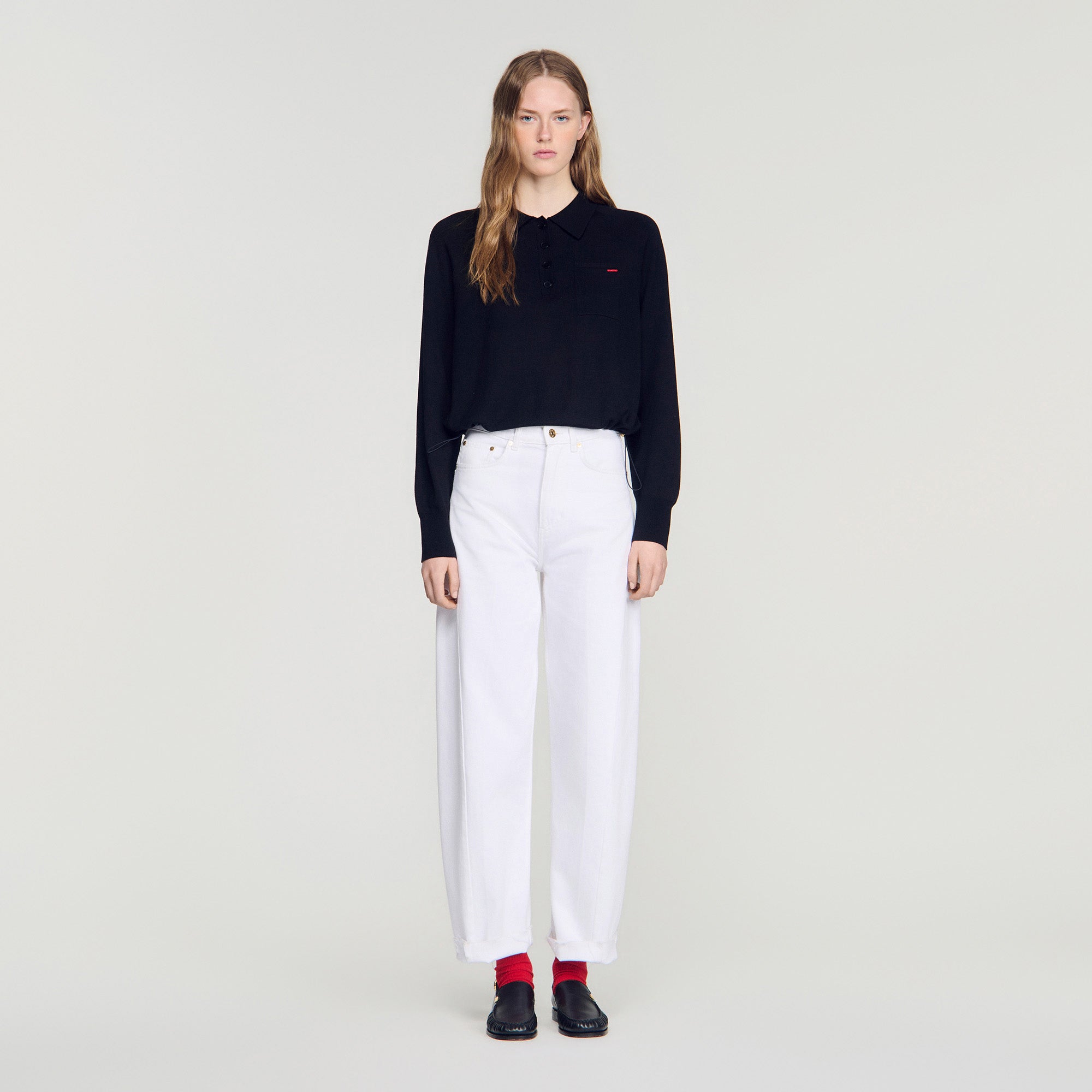 Miki  Knit Jumper Black