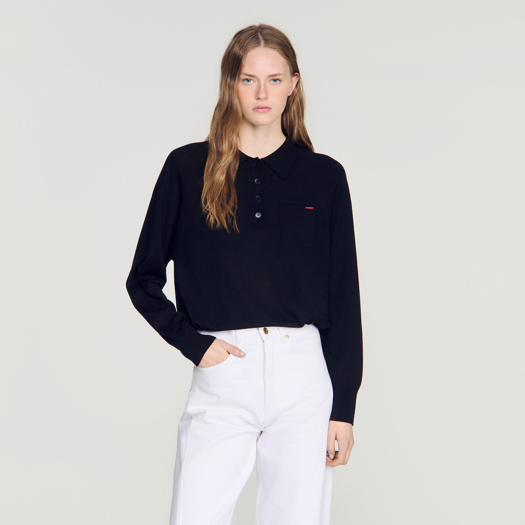 Miki  Knit Jumper Black