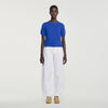 Emily Wool jumper with logo Blue