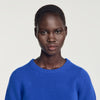 Emily Wool jumper with logo Blue