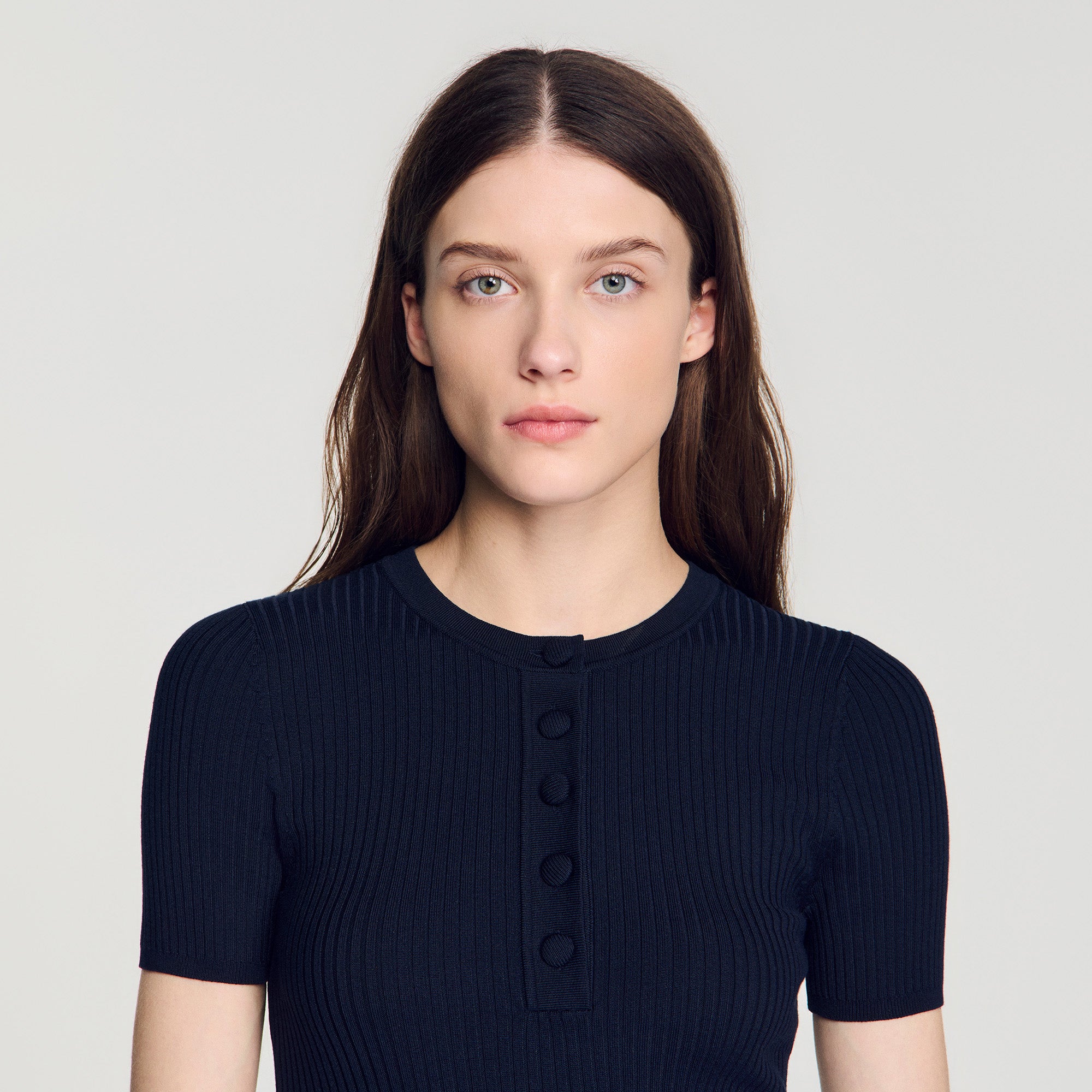 Ingrid  Knit Jumper Navy Blue