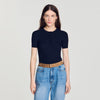 Ingrid  Knit Jumper Navy Blue