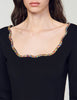 Short Velvet Dress Black