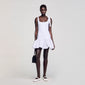 Lolita Dual-Material Short Dress White