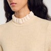 Knit Maxi Dress Beige