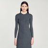 Knit Maxi Dress Dark Grey