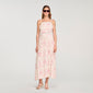 Ballarat Lace-Trimmed Maxi Dress Pink / Ecru